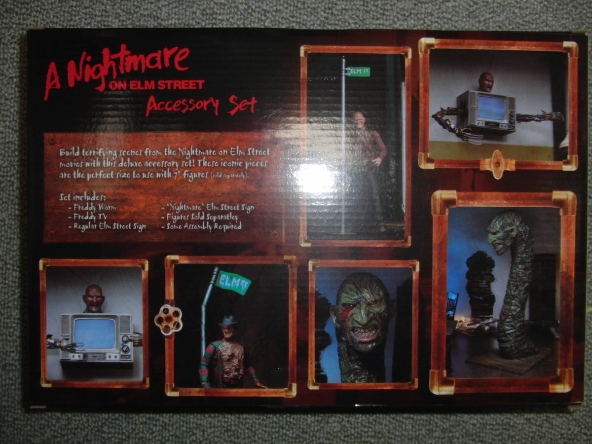  A Nightmare on Elm Street accessory set NECA unopened 