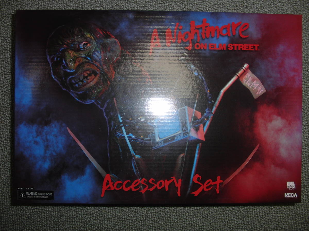  A Nightmare on Elm Street accessory set NECA unopened 