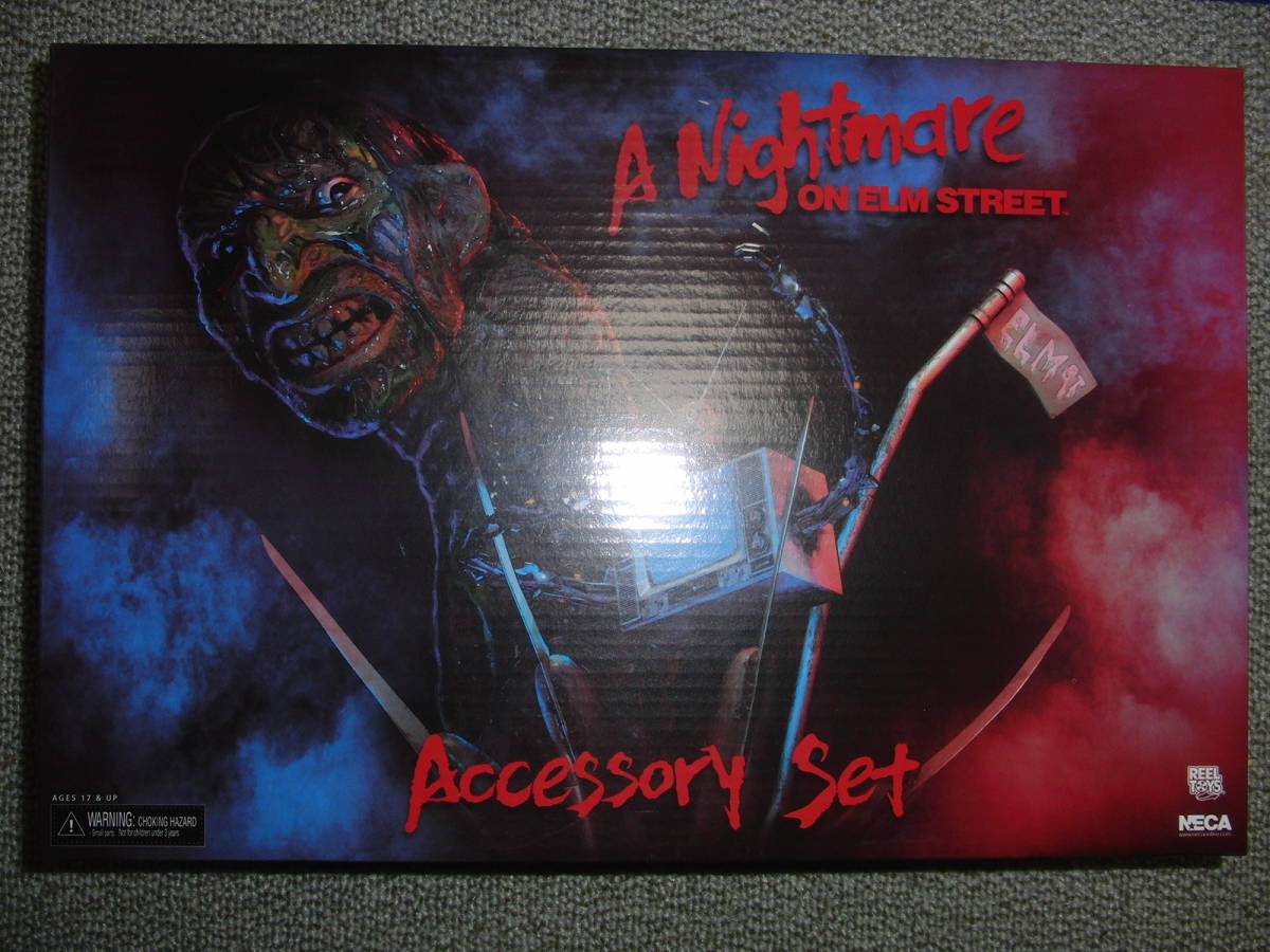  A Nightmare on Elm Street accessory set NECA unopened 