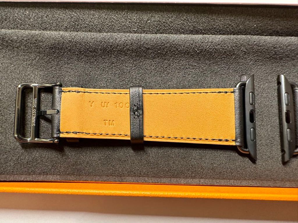ヤフオク! - 送料無料未使用Apple Watch Hermes 45mm 44mm ブ...
