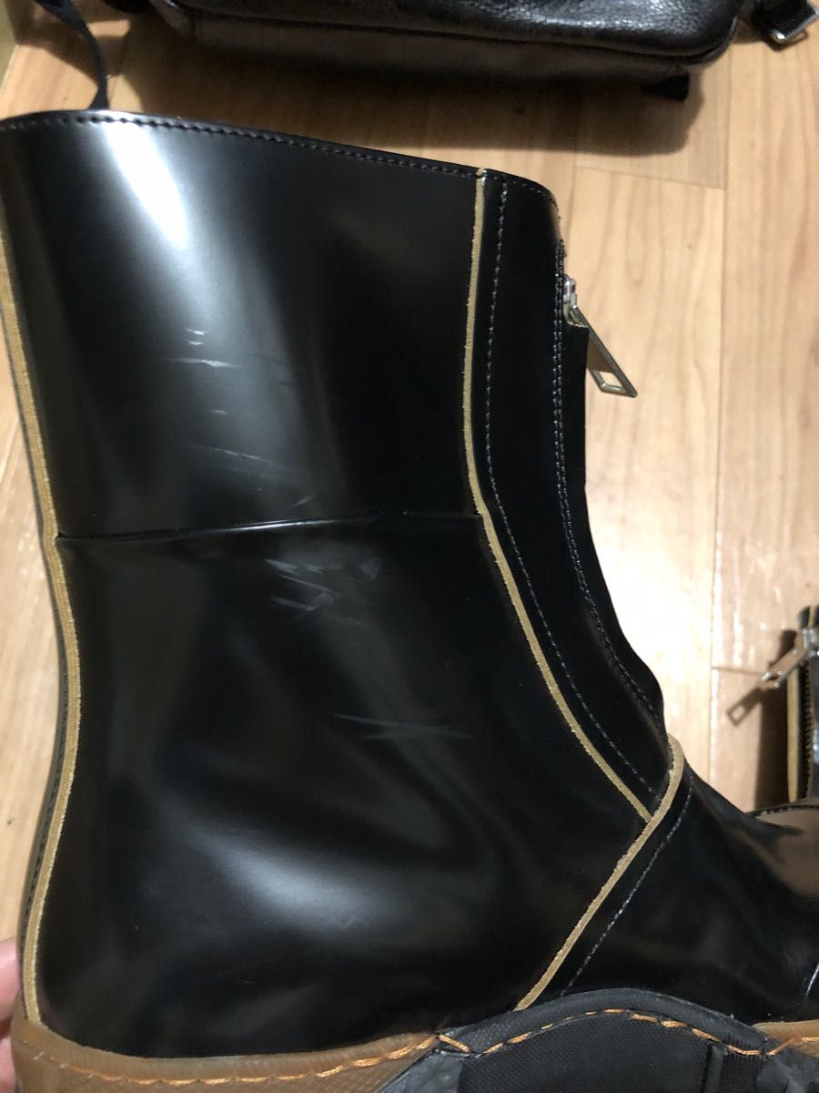 マルニ marni ジップアップブーツ ショートブーツ ブラック 26