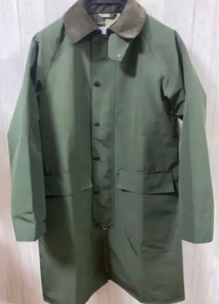 BARBOUR NEW BURGHLEY 2 LAYER SAGE 40 バブアー スペイ ニュー