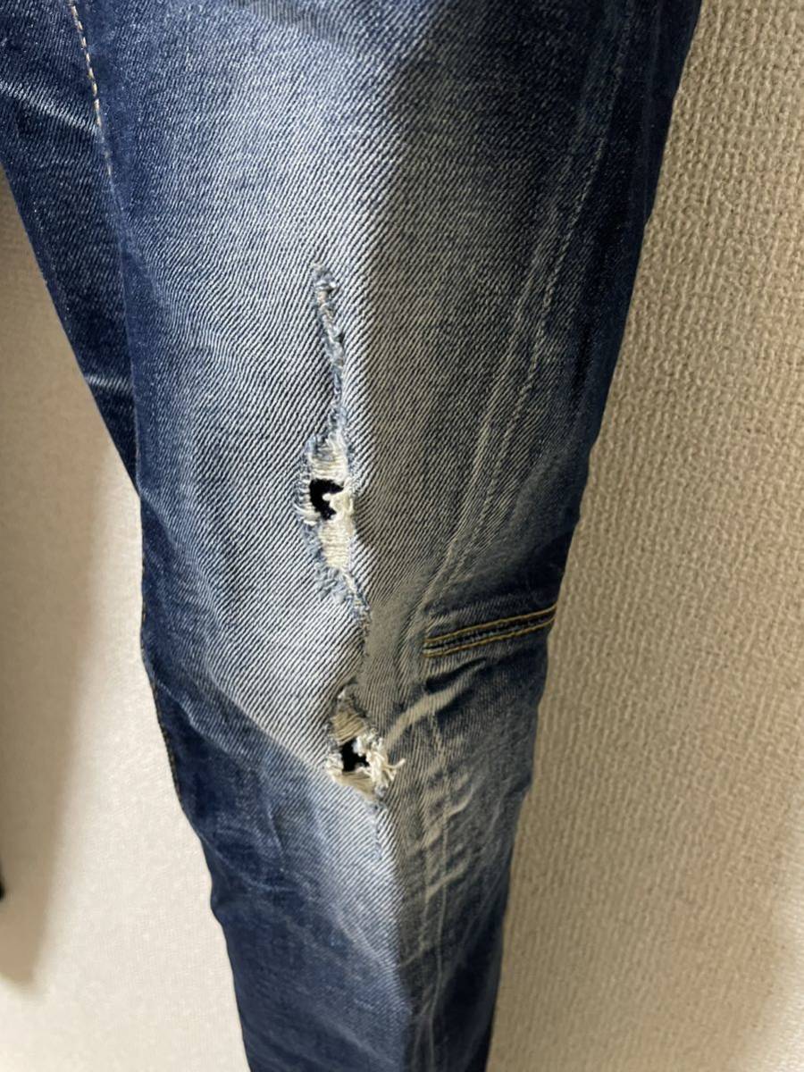 新品 正規品 ディースクエアード デニム 46 バイカー TIDY BIKER JEAN