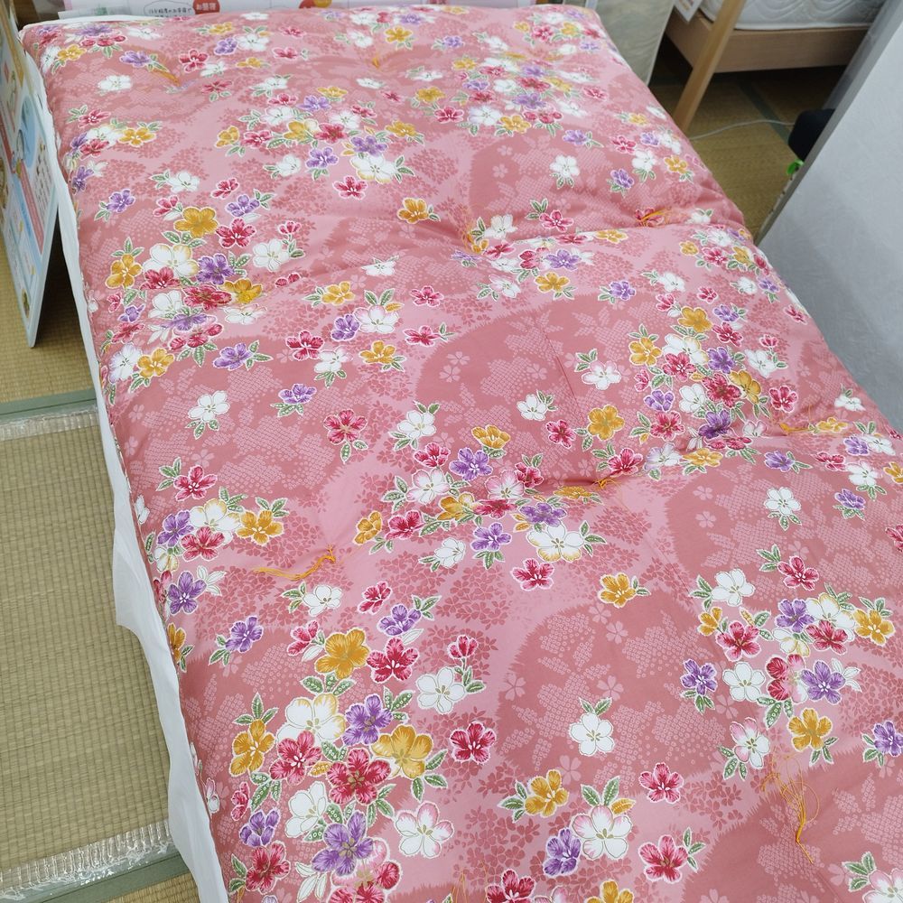 2021新商品 新品未使用 送料無料 綿敷布団 シングル 綿わた100