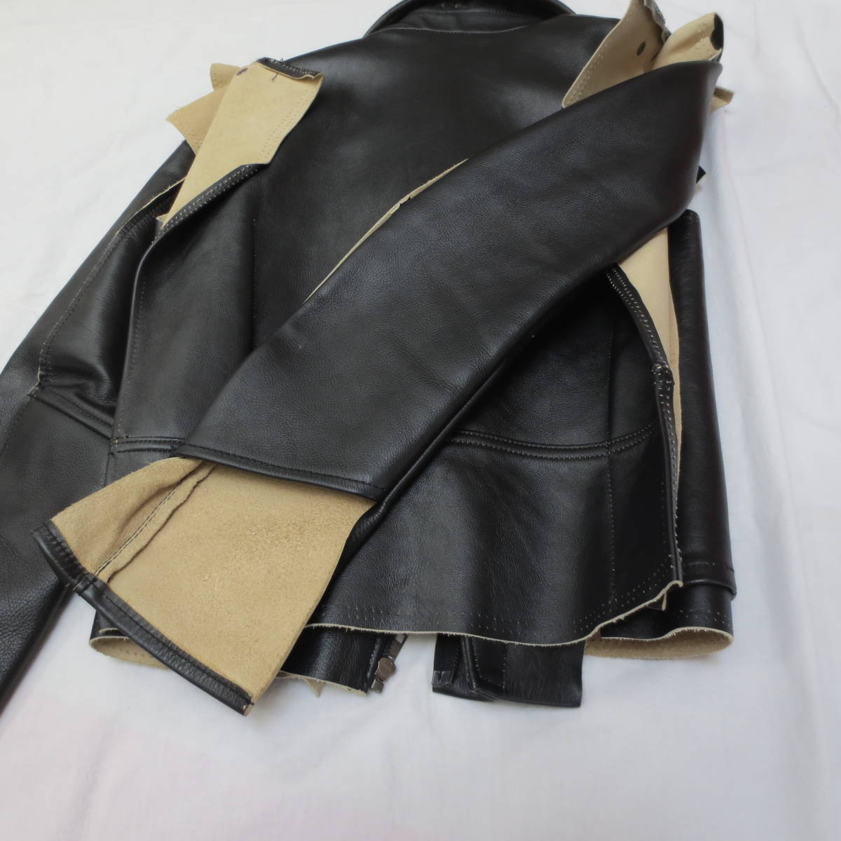 Maison Martin Margiela × HM motercycle jacket メゾンマルジェラｘHM Wライダースジャケット  レザー製 再構築 アーカイブ名作