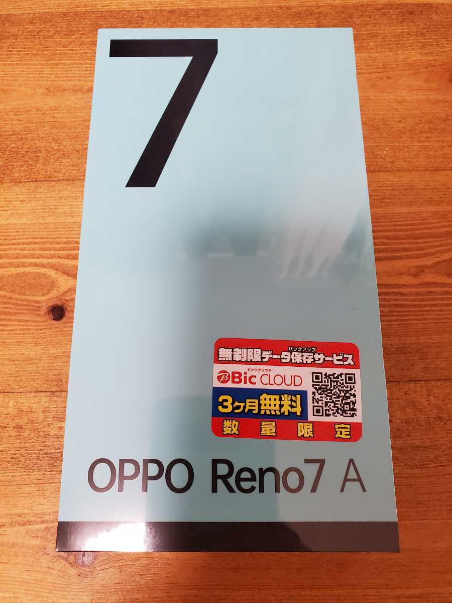 OPPO Reno7 A(SIMフリー版)スターリーブラック 未開封 www.sanagustin