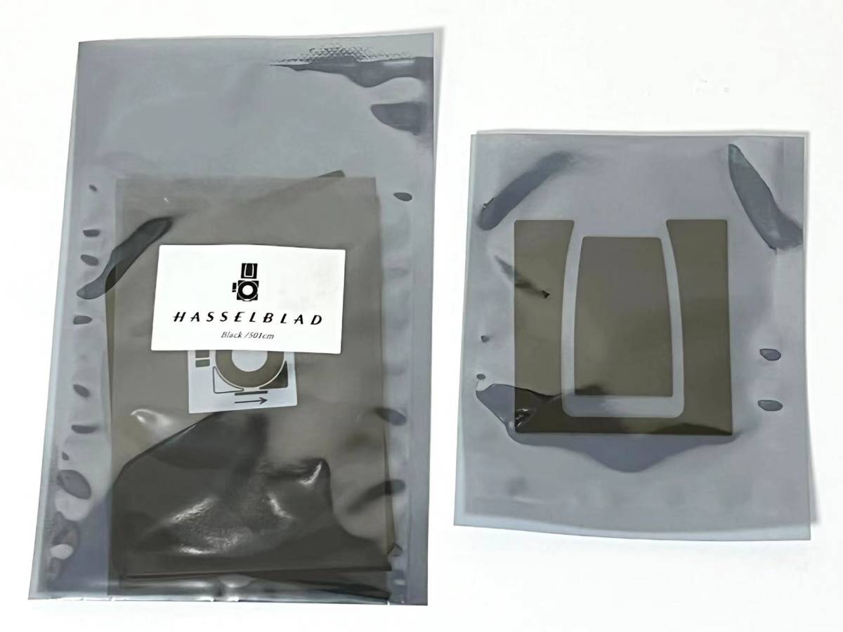カラフルセット 3個 純正品 新品 HASSELBLAD 501cm body 革 - フィルム