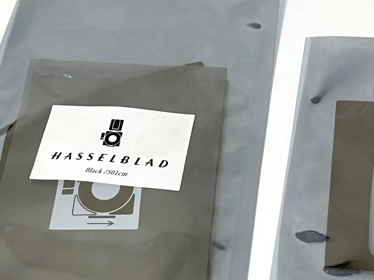 カラフルセット 3個 純正品 新品 HASSELBLAD 501cm body 革 - フィルム