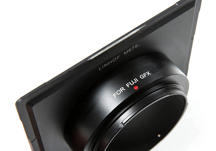 富士Fujifilm GFXマウントアダプター Linhof リンホフ M679カメラ用
