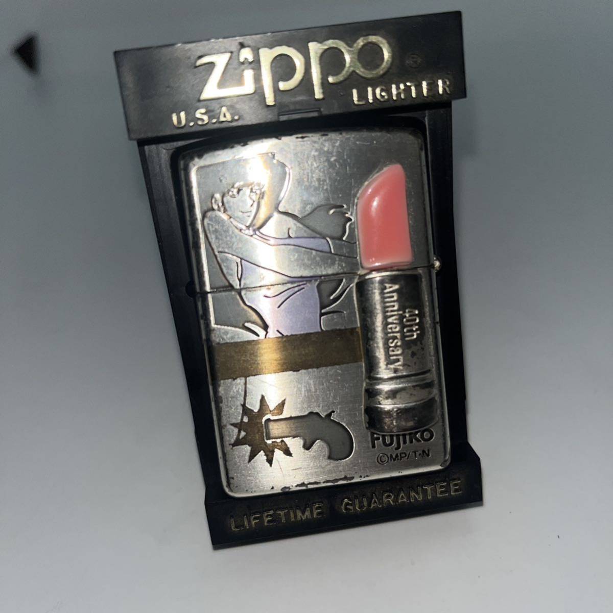 ルパン三世 峰不二子 40周年 40th zippo コレクション、趣味 喫煙具