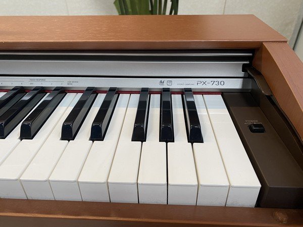 CASIO/カシオ 電子ピアノ Privia/プリヴィア PX-730CY 椅子付き ダーク