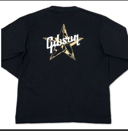 B’z PARTY 限定 Gibson 長袖Tシャツ 黒Lサイズ Tak Matsumoto Les Paul ロンT ギブソン