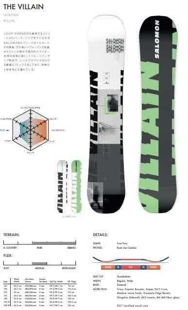 SALOMON 2122 THE VILLAIN 150の画像1