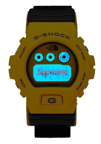 Supreme The North Face G-SHOCK 黄 | www.myglobaltax.com