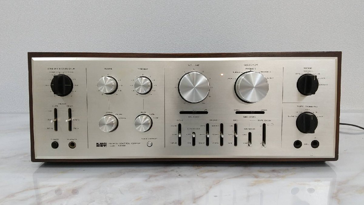 2022新作 luxman KGNY1235 luxkit A3400 a3400 コントロールアンプ