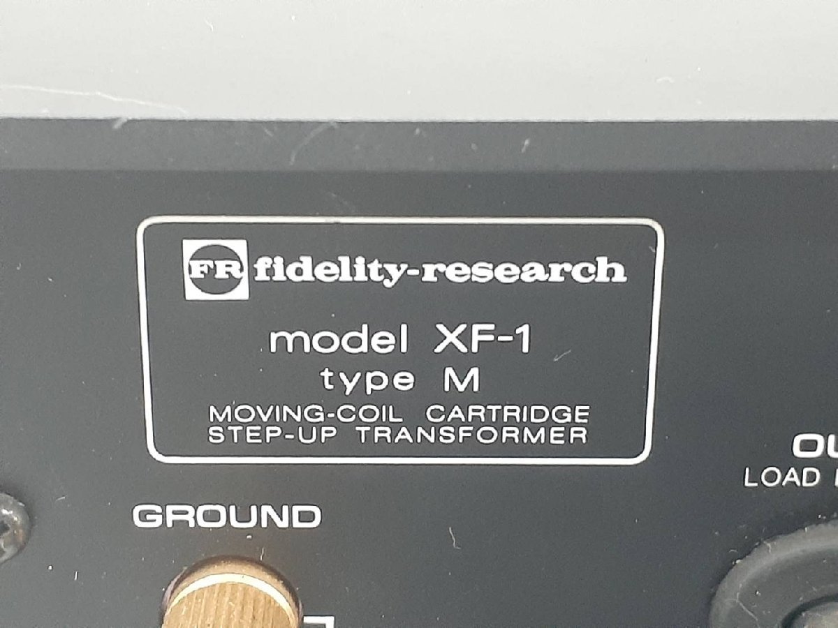 Fidelity-Research XF-1 typeL ローインピーダンスMCカートリッジ用