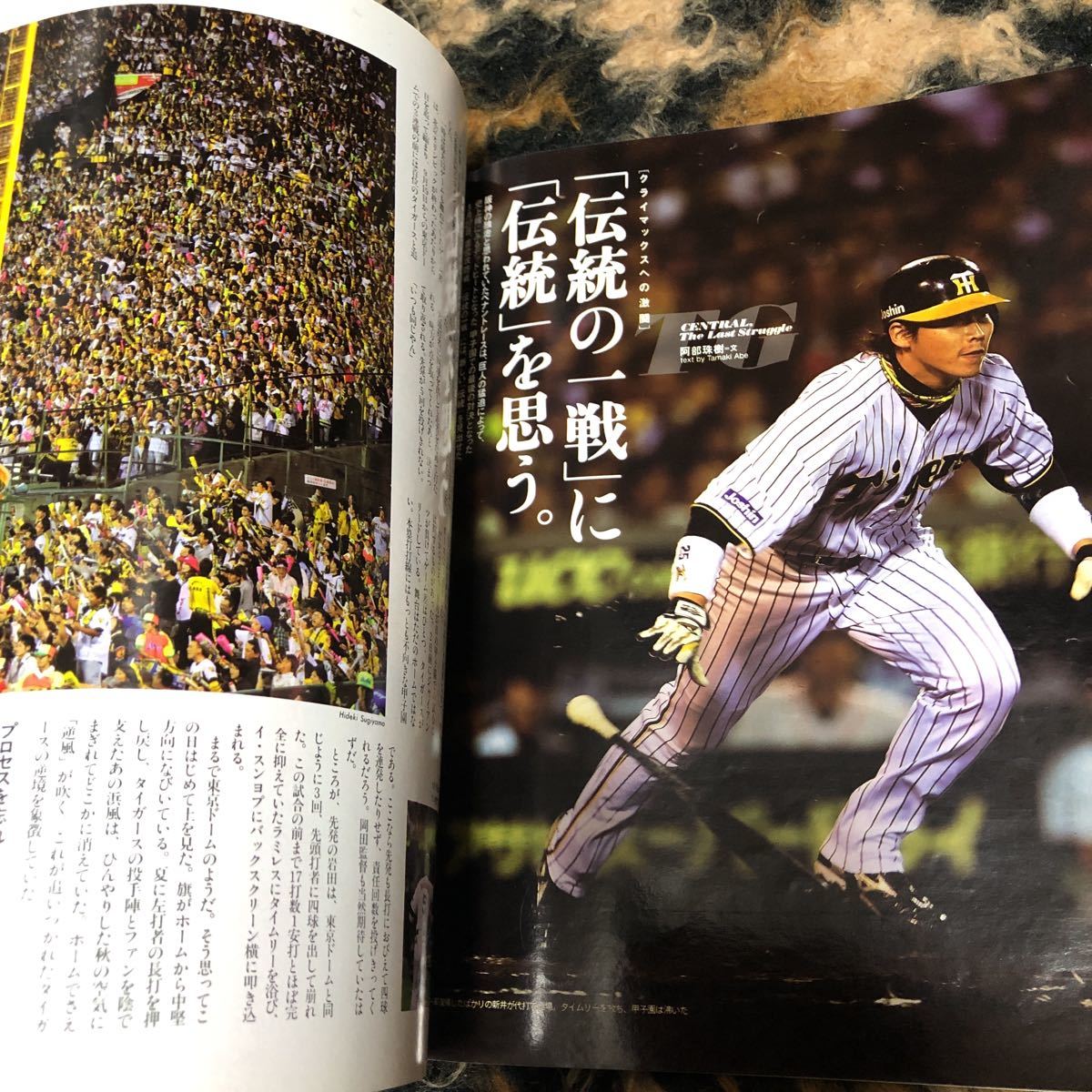 スポーツ雑誌 Sports Graphic Number 713 阪神タイガース　矢野輝弘　金本知憲　下柳剛　岩田稔　藤川球児　安藤優也　桧山進次郎_画像2