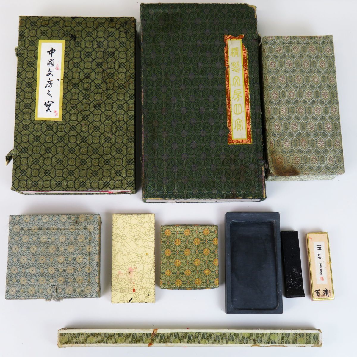 中国書道用品 墨 硯 まとめ ファッション fabiolandert.com