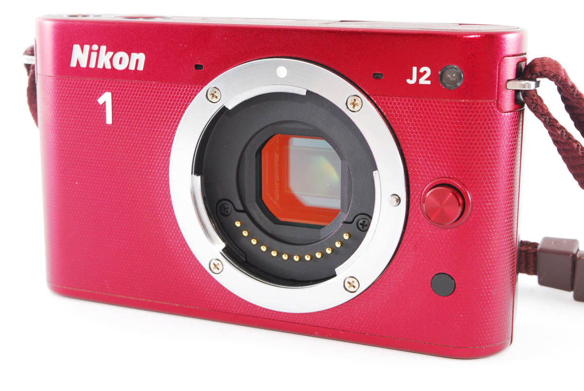 SALE/71%OFF】 シャッター数1300回 Nikon J2 ホワイト ニコン 1