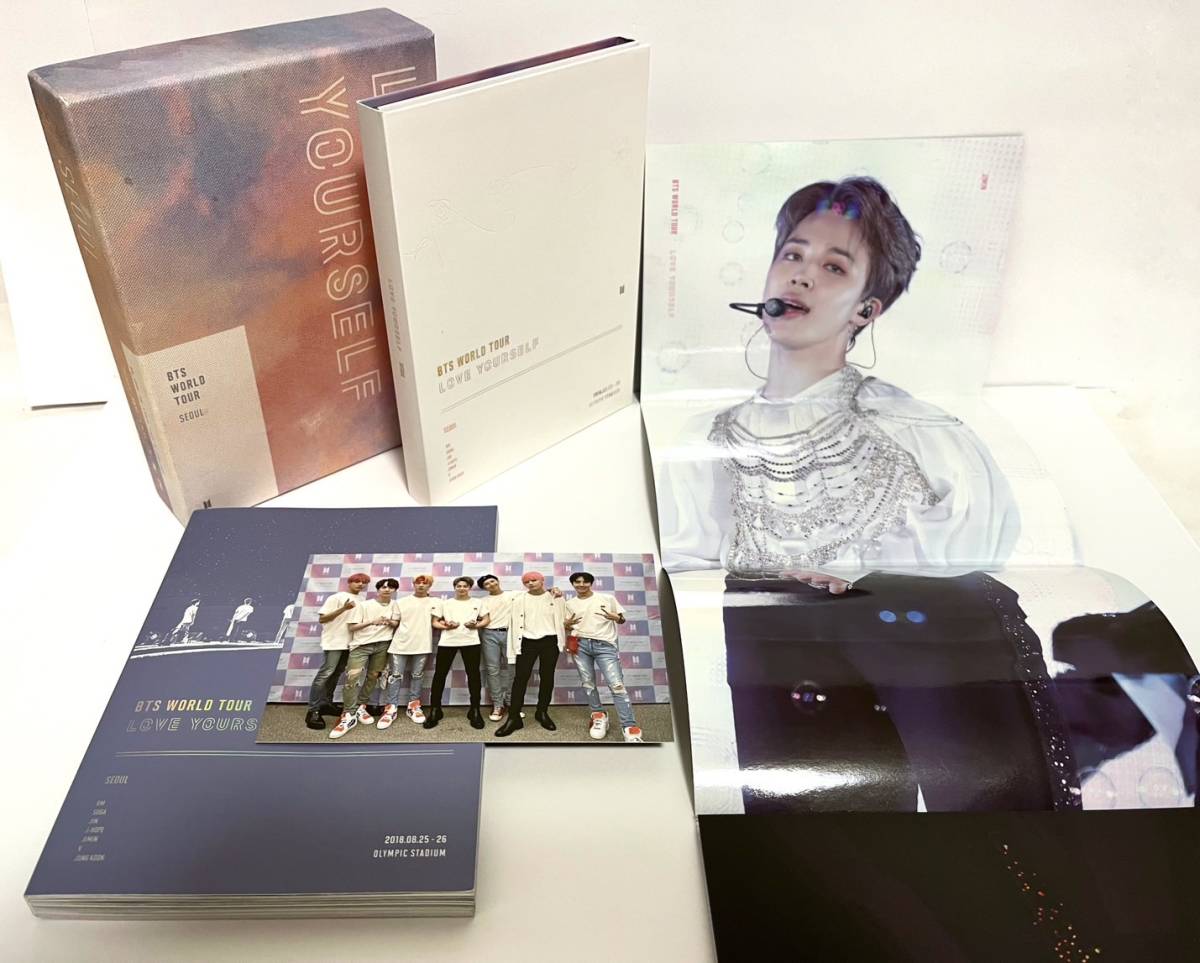 日本 販売 防弾少年団 BTS WORLD TOUR 'LOVE YOURSELF' SEOUL DVD 日本語字幕入り UNIVERSAL MUSIC STORE＆FC完全 販売商品_画像1