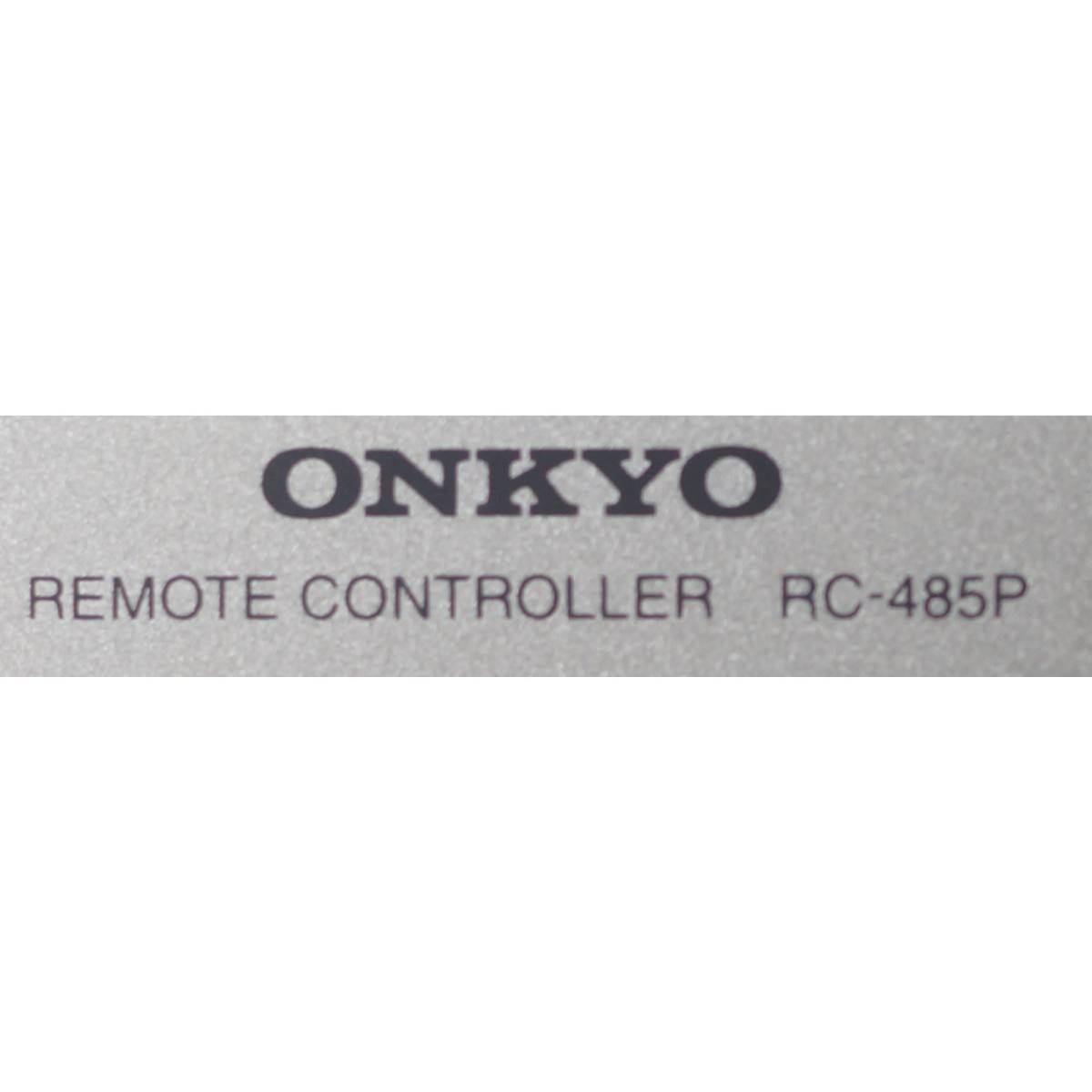 オンキヨー ONKYO オーディオ リモコン RC-485P_画像2