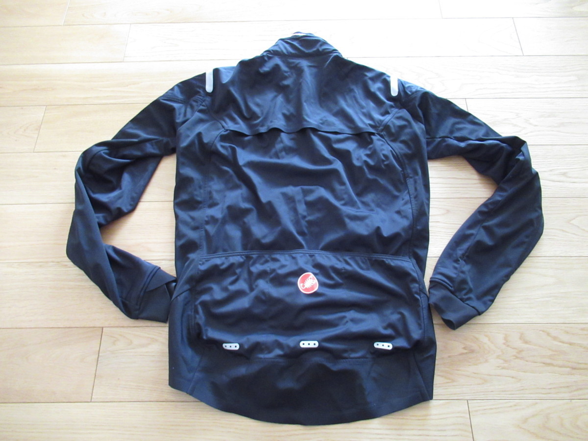 Castelli　ALPHA ROS ジャケット　851　Light Black/Black　Lサイズ　　防風・防水・保温　-5℃～10℃対応ジャケット　2019モデル_画像4