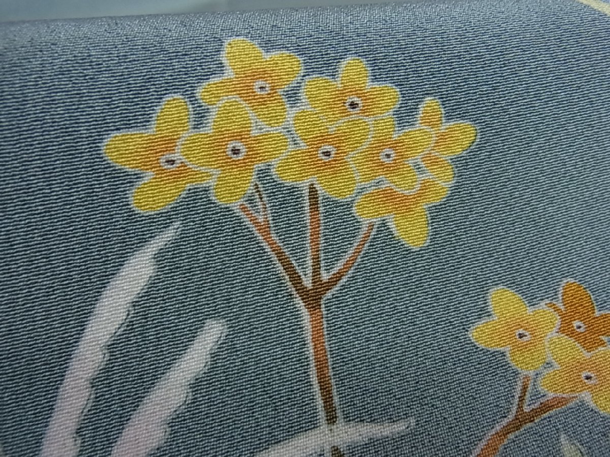花美人着物 京加賀友禅 松本健一 訪問着 枝花文 逸品 ic0768