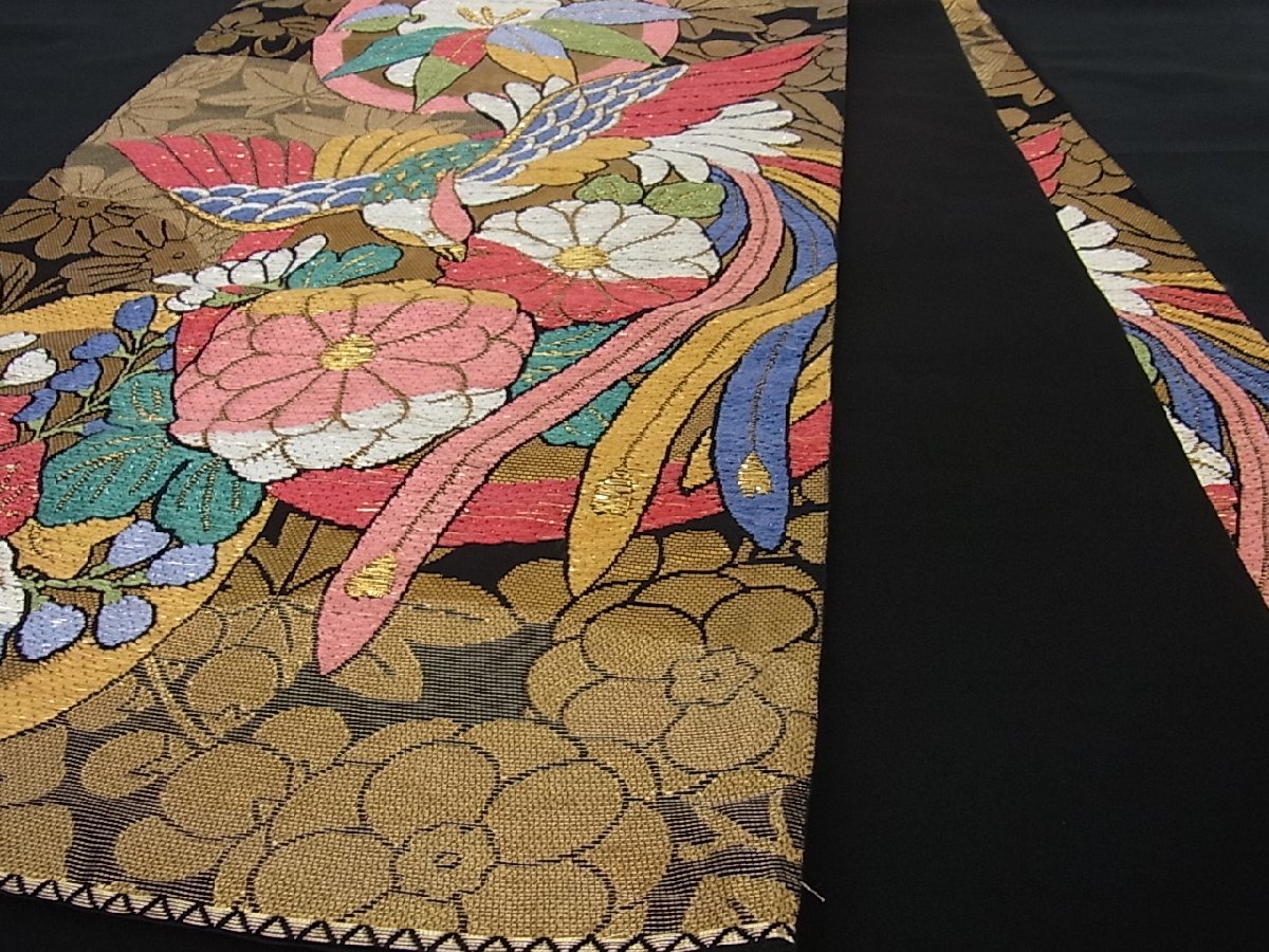 刺繍の袋帯 着物 鳳凰 花 - lactanciafeliz.cl