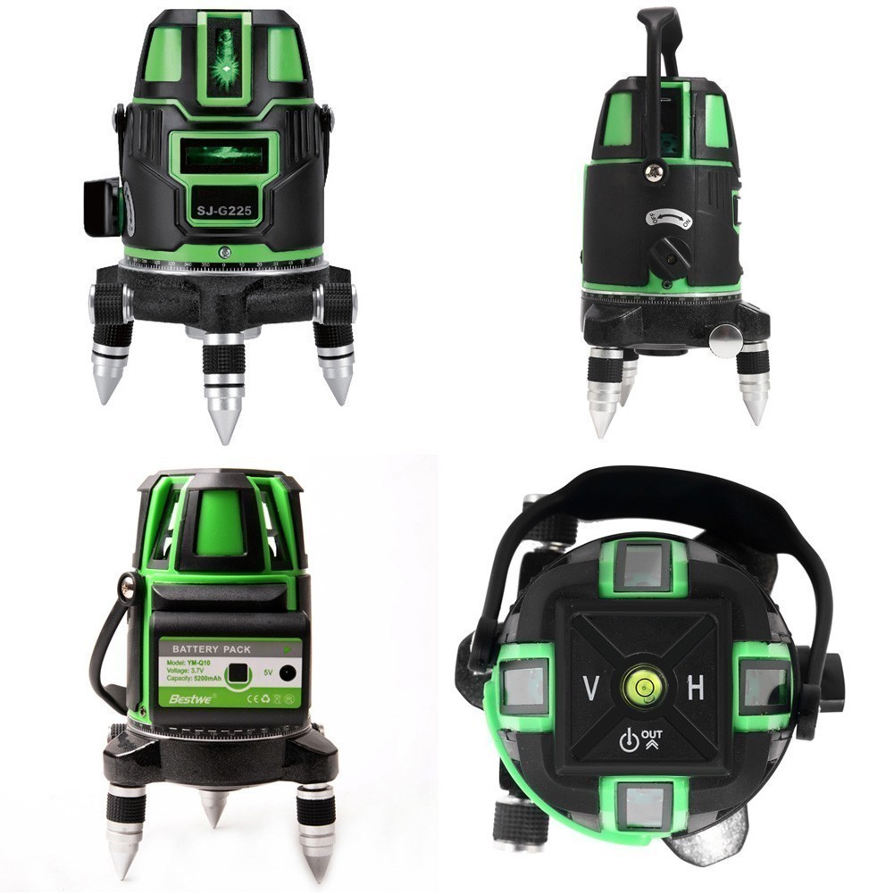 墨出し 【リチウム電池2個! +アダプタ*カメラ 三脚 装着用 希望価格5000円分 サービス 】 水平器 4