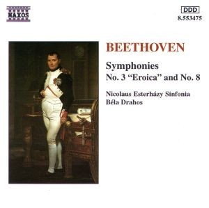 ベートーヴェン：交響曲３番・第８番／ベーラ・ドラホシュ（指揮者）／ニコラウス・エステルハージ・シンフォニア_画像1