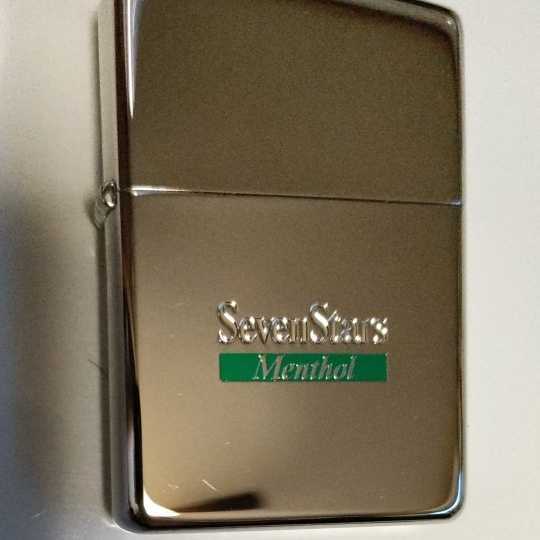 2000年　セブンスター　メンソール　Zippo　未使用　SEVEN　STARS　MENTHOL_画像1