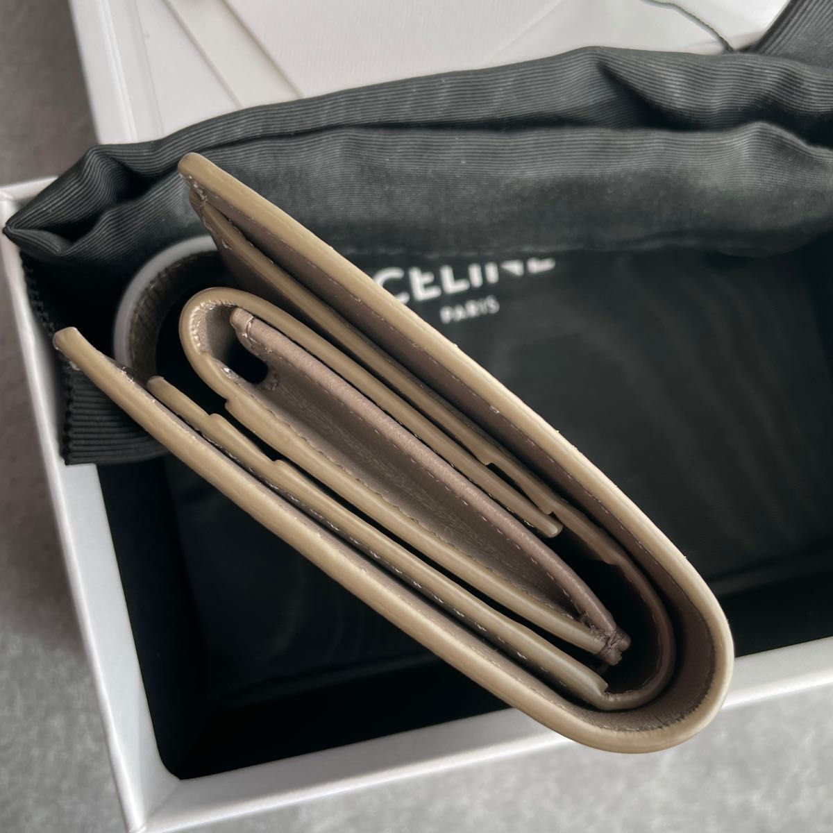 《極美品》 CELINE スモールストラップウォレット