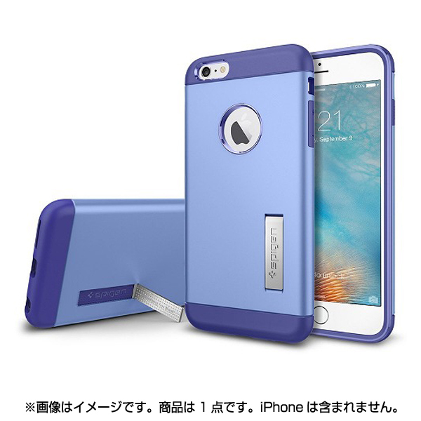 【spigen】スマホケース iPhone 6 Plus/iPhone 6s Plus / Slim Armor Violet @4W@2の画像1