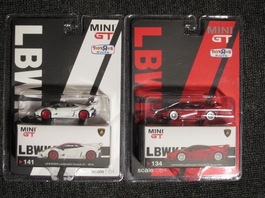 1/64 MINI GT LB☆WORKS ランボルギーニ ウラカン GT ロッソマーズ