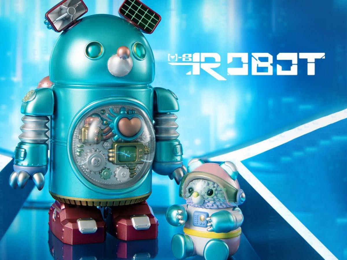 POPMART INSTINCTOY Muckey Robot M-8 ポップマート インスティンクトイ