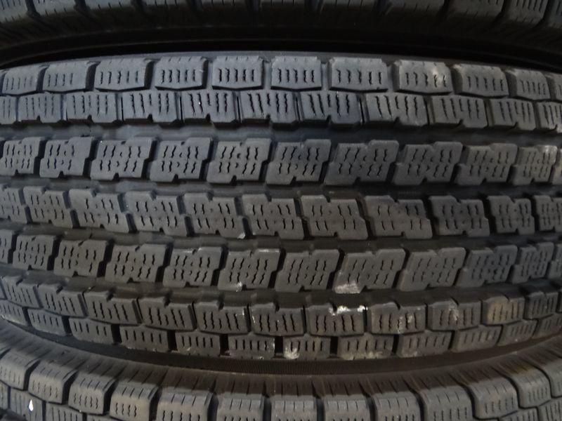 ★155/80R14 88/86N LT 155 80 14 YOKOHAMA アイスガード iG91 17年製 中古スタッドレス 冬タイヤ バリ山 溝有 深溝 売切★_画像3