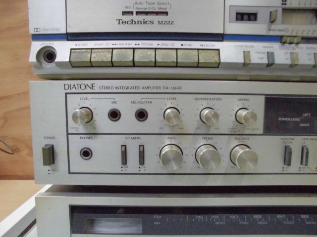 海外販売× DIATONE プリメインアンプ DA-U640 - アンプ