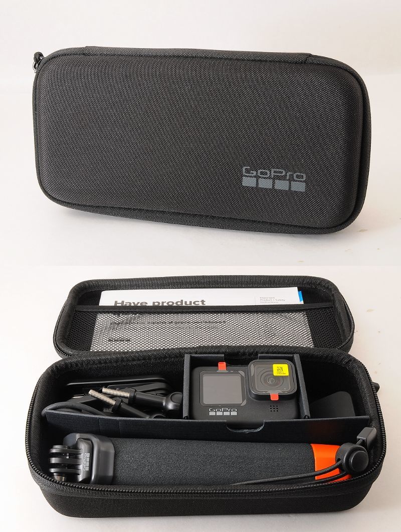 ボディ新品 GoPro HERO 9 Black Special Bundle Kit STANDARD DAY 4 PACK付き 32G SDカード 保護シート @1908_画像8