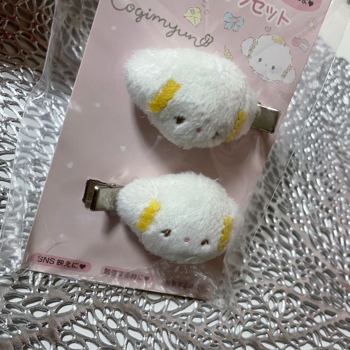 サンリオ こぎみゅん ヘアクリップセット ヘアピン 前髪クリップ サンリオ こぎみゅん ヘアクリップセット ヘアピン 前髪クリップ