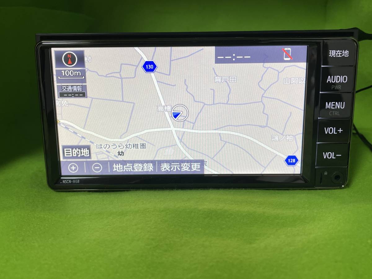 地図2021年 美品 トヨタ純正ナビ NSZT-W68T Bluetooth カーナビ