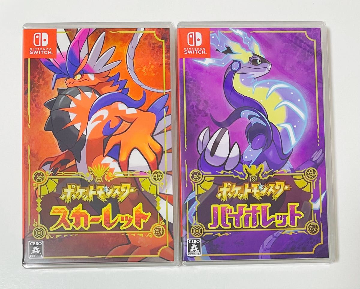GINGER掲載商品】 ポケットモンスター スカーレット.バイオレット新品
