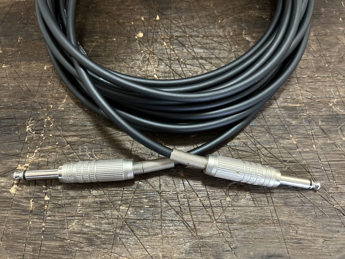 [GM]Canare Cable カナレ・ケーブルGS-6 + Canare F16 フォンコネクター2個使用 エレキギター&ベース用シールドト S/S 7.0m _画像2