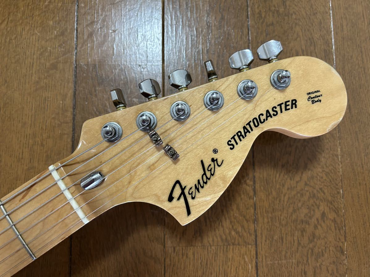 [GT]Fender Japan フェンダー・ジャパン・ストラトキャスターST72 VWH ヴィンテージ・ホワイト Kinman Australia PU搭載！ラージヘッド!_画像6