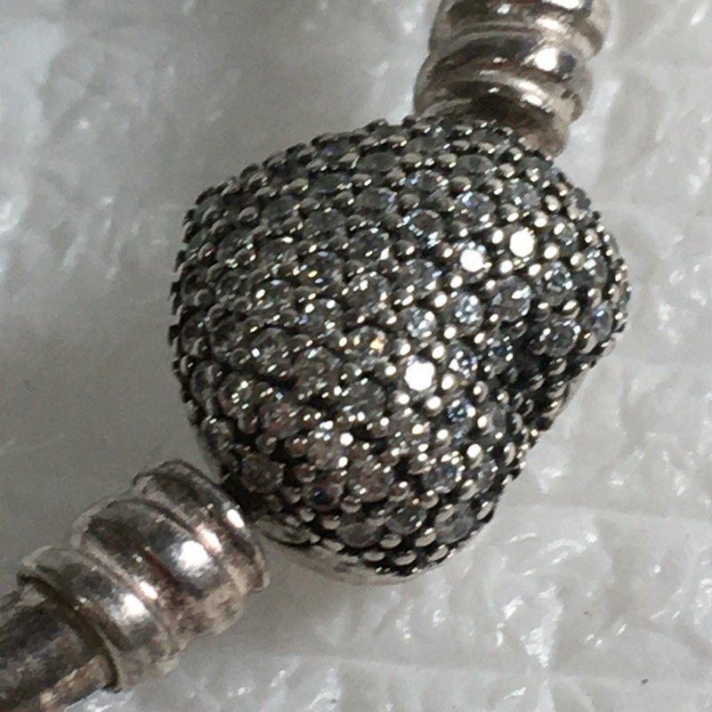 PANDORA パンドラ バングル 26.3g SSILVER925 スターリング HOME SWEET HOME ALE チャームたっぷり IW212BJ04PNDR