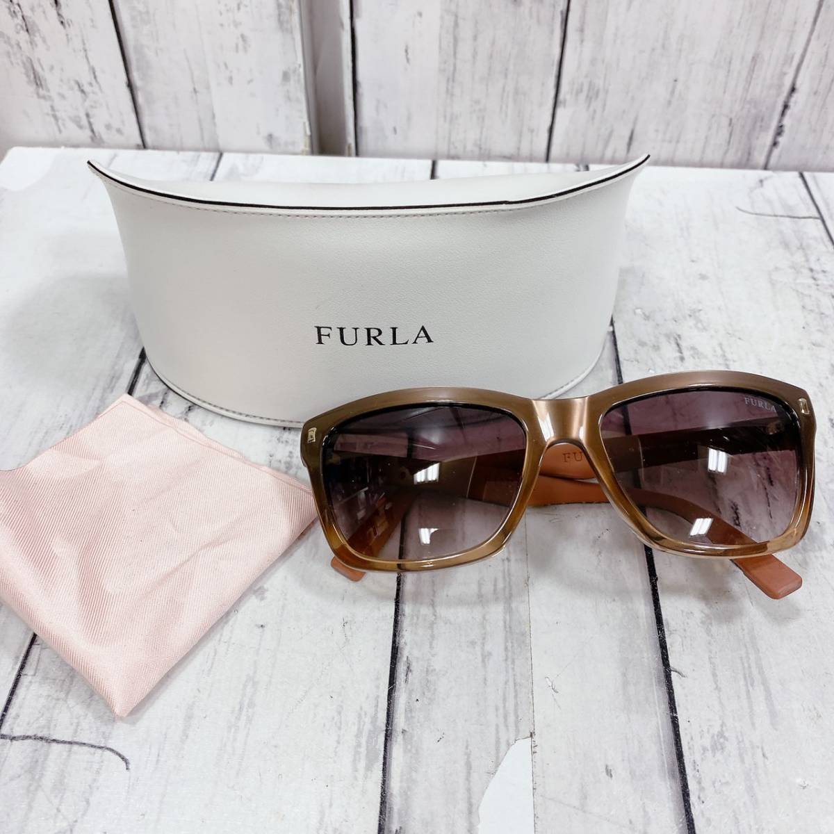  Furla FURLA sunglasses SU4835 55*18 case attaching [5720