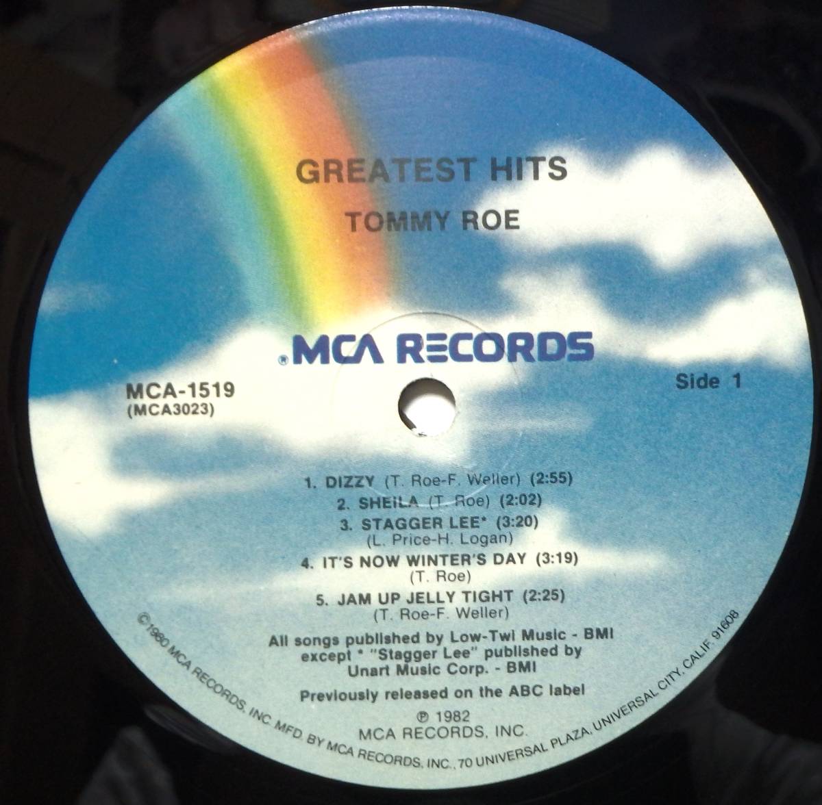 【SR705】TOMMY ROE「Greatest Hits」, 82 US Original/Comp. ★ポップ・ロック/バブルガムの画像4
