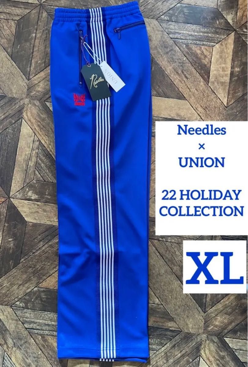 Needles×UNION トラックパンツ ブルー XL｜Yahoo!フリマ（旧