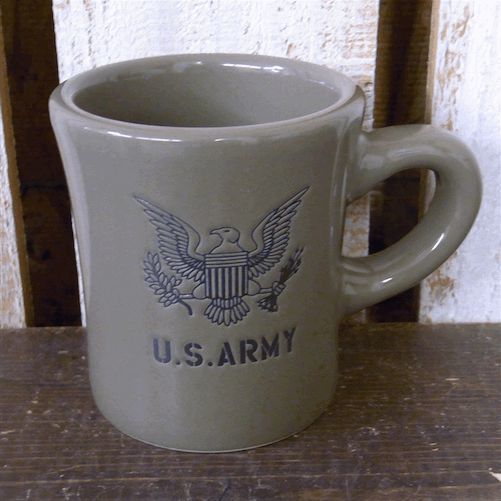 送料510円 ミリタリーマグカップ U.S.ARMYの画像1