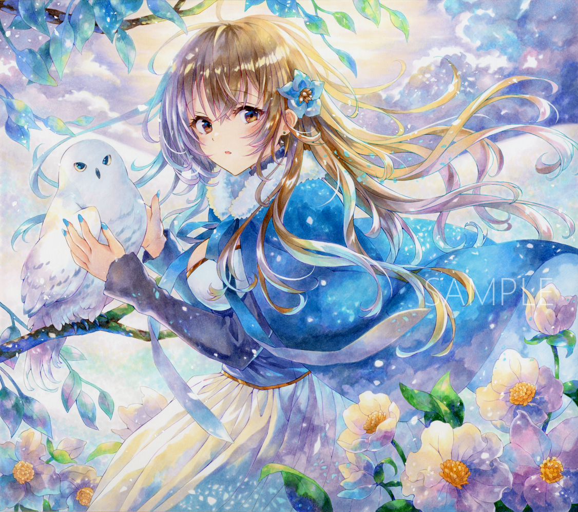 Yahoo!オークション - moco 手描きイラスト 「snow world Yahoo!オークション - moco 手描きイラスト 「snow world