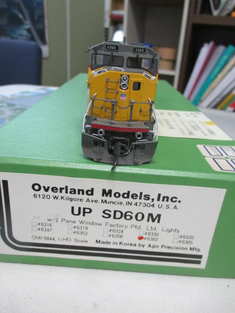 HOゲージ（真鍮製）UP　SD　60M　#6360ジーゼル機関車